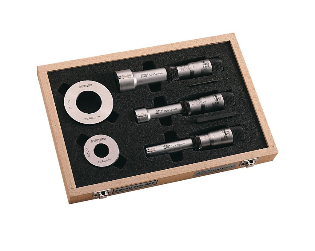 20mm 50mm Metric XTA Mechanical Analogue Bore Gauge Set by Bowers